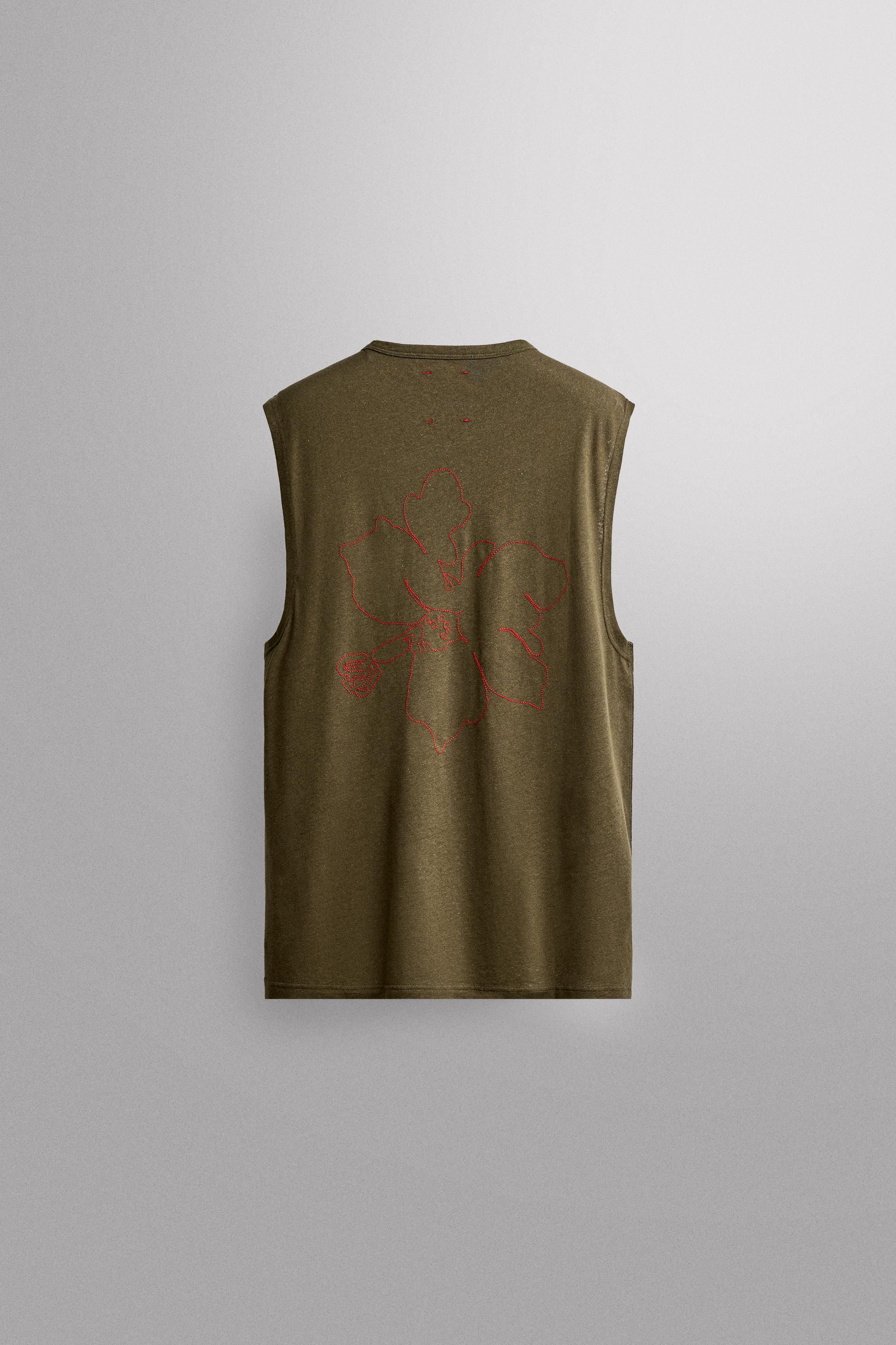 LIGHTWEIGHT LINEN COTTON TANK TOP